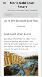 Mobile Screenshot of moribgoldcoast.com